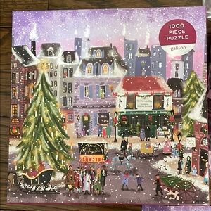 Christmas Square  1000 Piece Puzzle - 27’ x20’ galison designer